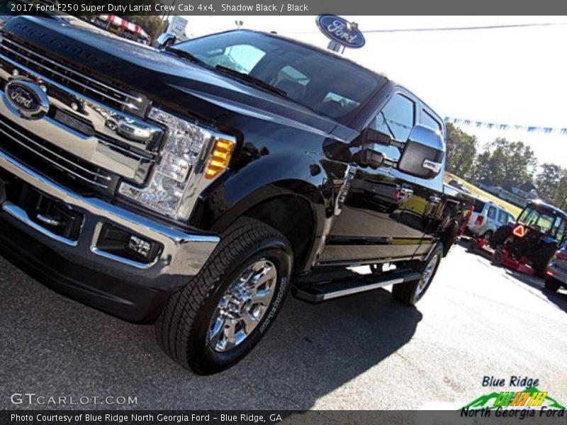Shadow Black / Black 2017 Ford F250 Super Duty Lariat Crew Cab 4x4