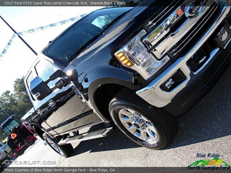 Shadow Black / Black 2017 Ford F250 Super Duty Lariat Crew Cab 4x4