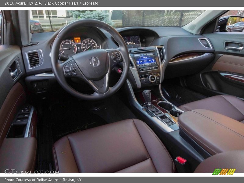 Black Copper Pearl / Espresso 2016 Acura TLX 2.4
