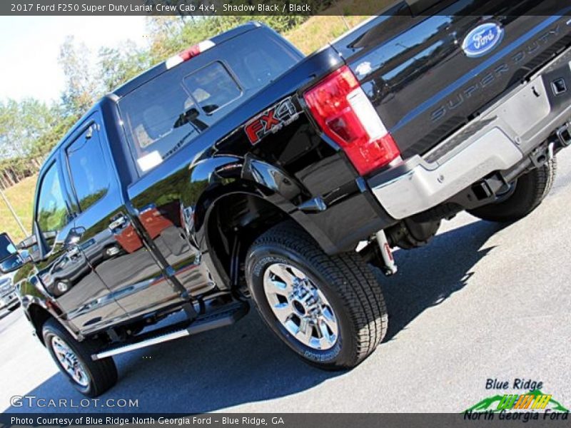 Shadow Black / Black 2017 Ford F250 Super Duty Lariat Crew Cab 4x4