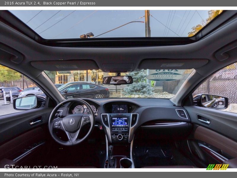 Black Copper Pearl / Espresso 2016 Acura TLX 2.4