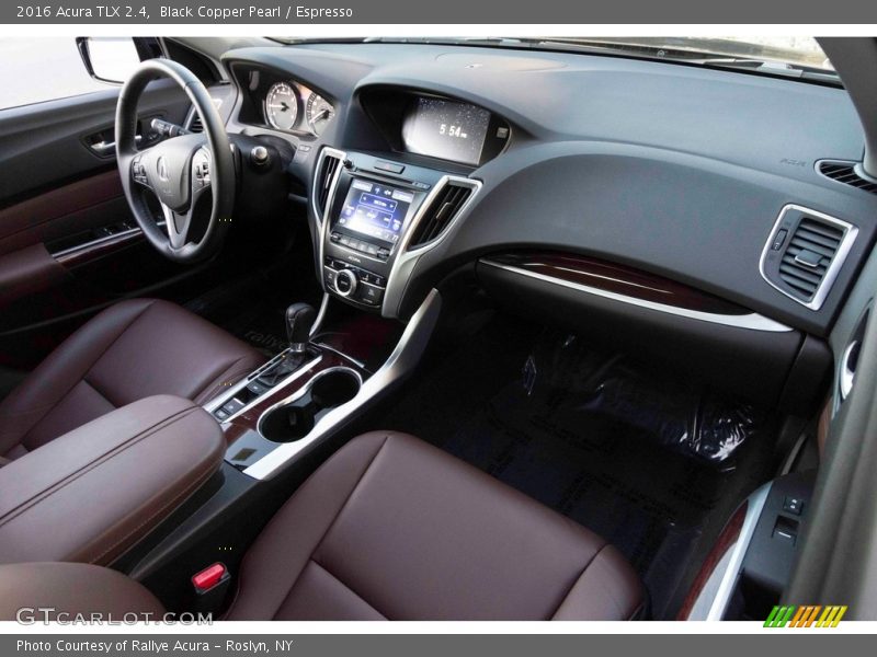 Black Copper Pearl / Espresso 2016 Acura TLX 2.4