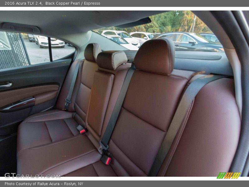 Black Copper Pearl / Espresso 2016 Acura TLX 2.4