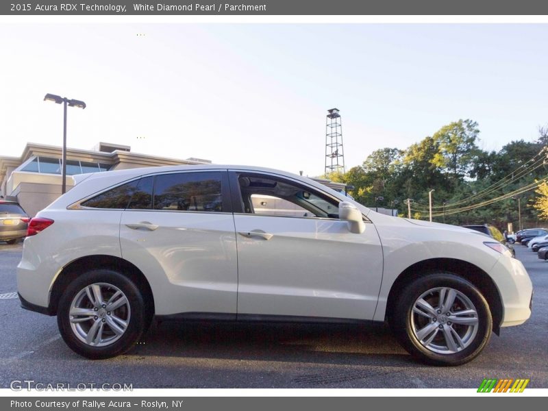 White Diamond Pearl / Parchment 2015 Acura RDX Technology