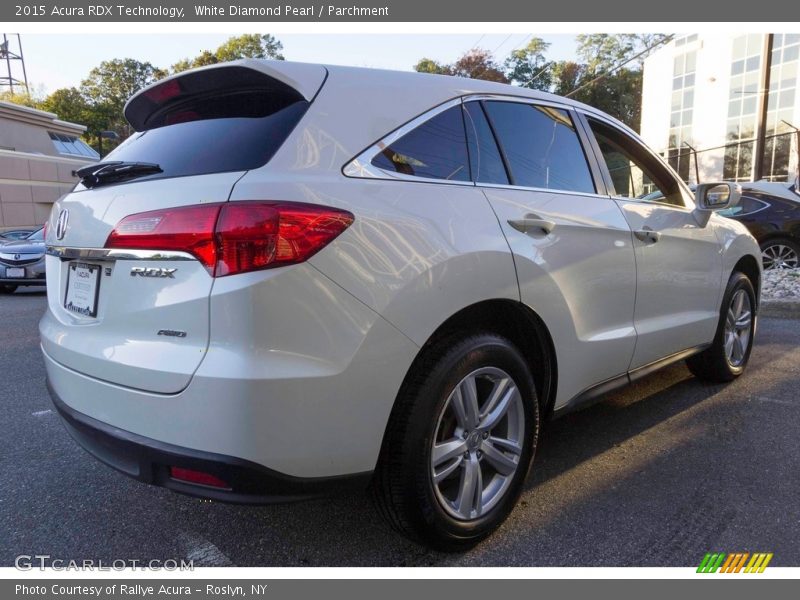 White Diamond Pearl / Parchment 2015 Acura RDX Technology