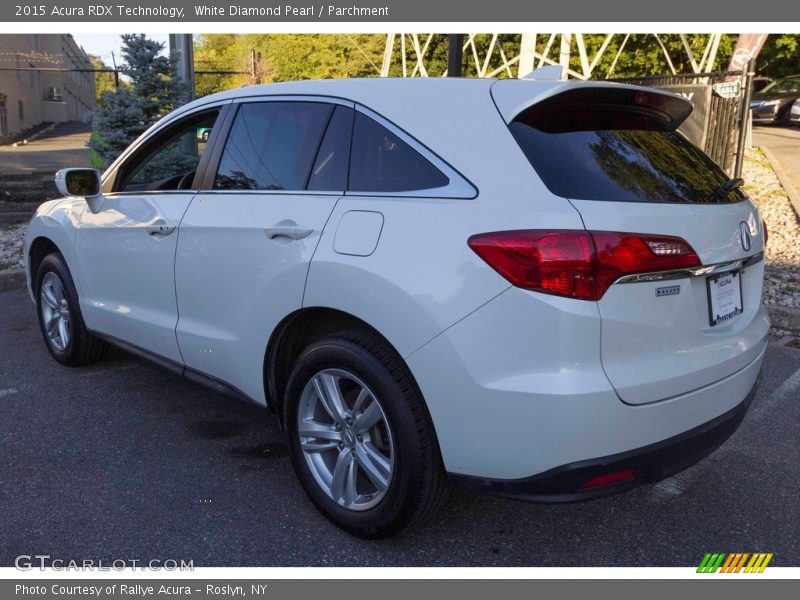 White Diamond Pearl / Parchment 2015 Acura RDX Technology