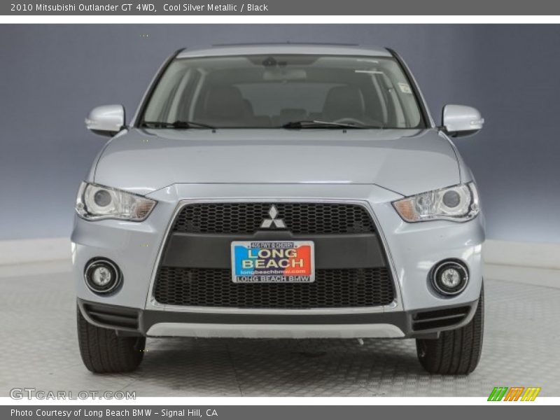 Cool Silver Metallic / Black 2010 Mitsubishi Outlander GT 4WD
