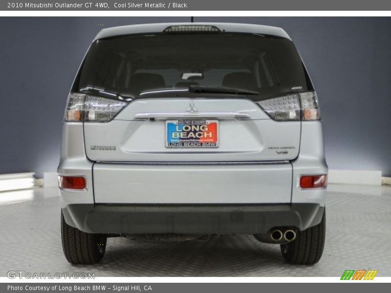 Cool Silver Metallic / Black 2010 Mitsubishi Outlander GT 4WD