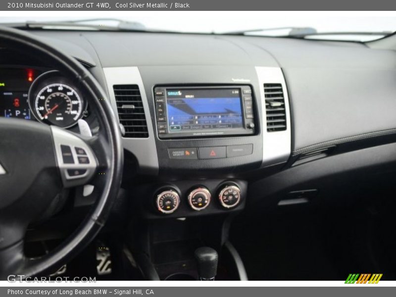 Cool Silver Metallic / Black 2010 Mitsubishi Outlander GT 4WD