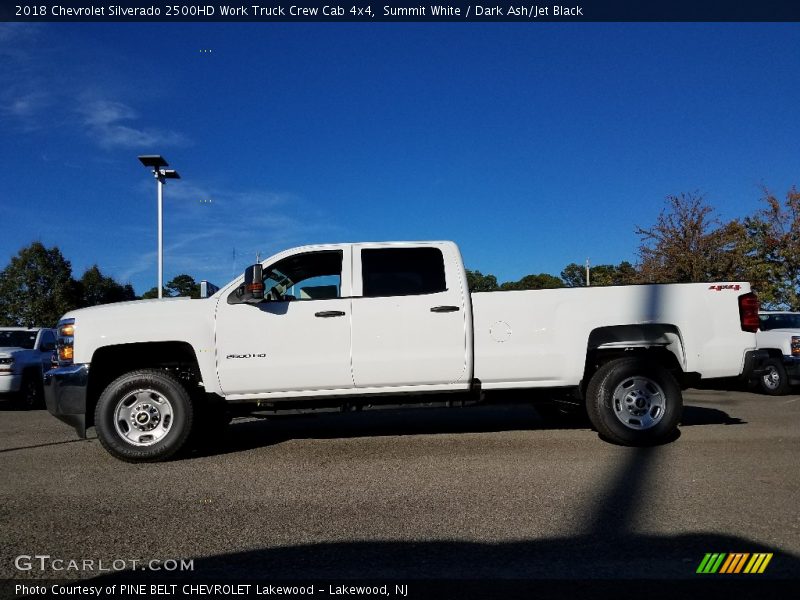  2018 Silverado 2500HD Work Truck Crew Cab 4x4 Summit White