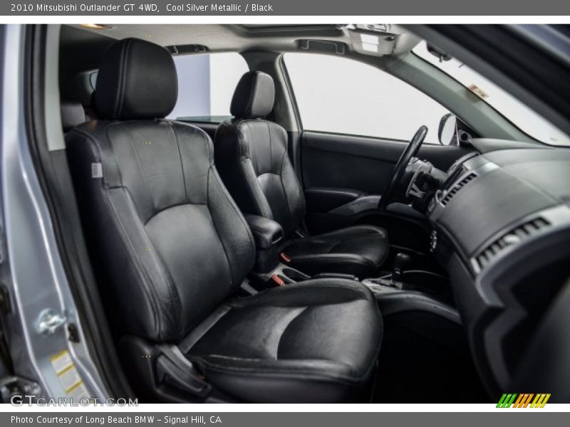 Cool Silver Metallic / Black 2010 Mitsubishi Outlander GT 4WD