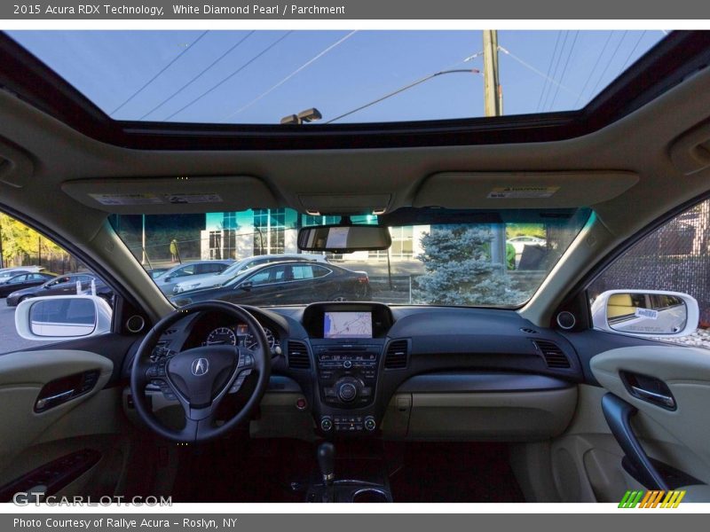 White Diamond Pearl / Parchment 2015 Acura RDX Technology