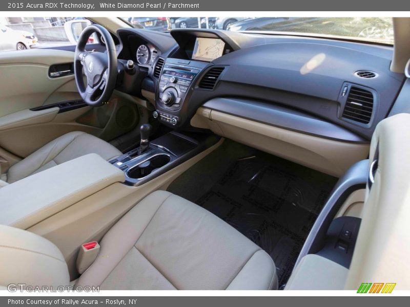White Diamond Pearl / Parchment 2015 Acura RDX Technology
