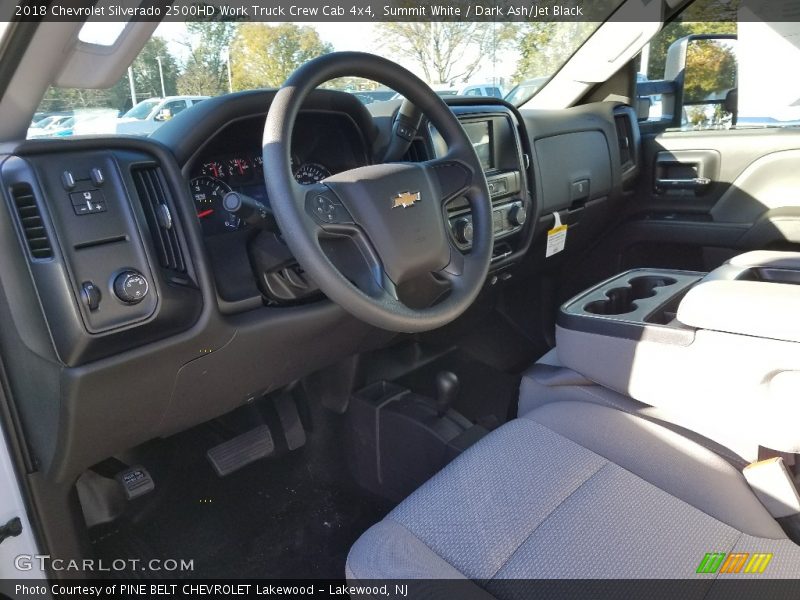 Summit White / Dark Ash/Jet Black 2018 Chevrolet Silverado 2500HD Work Truck Crew Cab 4x4