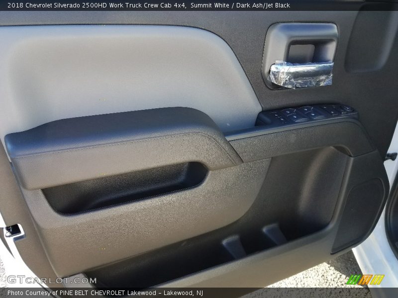 Summit White / Dark Ash/Jet Black 2018 Chevrolet Silverado 2500HD Work Truck Crew Cab 4x4