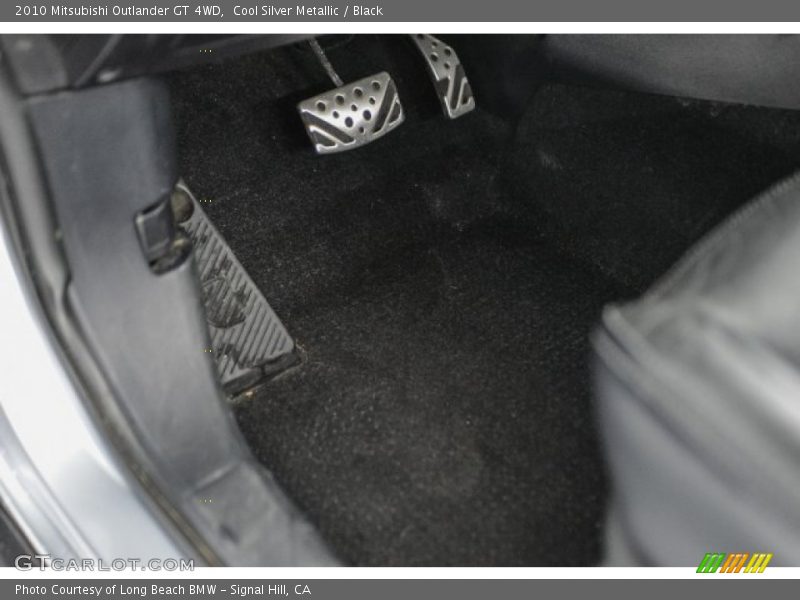 Cool Silver Metallic / Black 2010 Mitsubishi Outlander GT 4WD