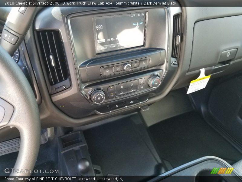 Summit White / Dark Ash/Jet Black 2018 Chevrolet Silverado 2500HD Work Truck Crew Cab 4x4