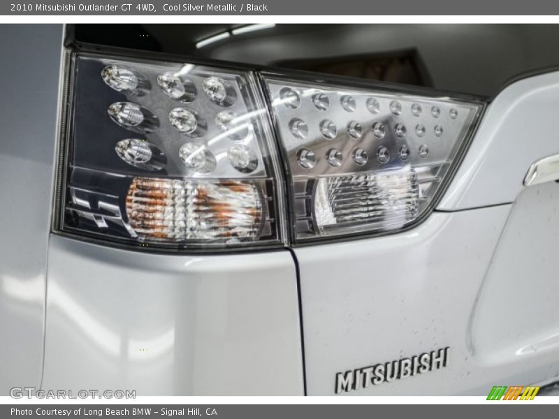 Cool Silver Metallic / Black 2010 Mitsubishi Outlander GT 4WD