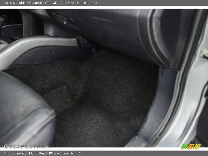 Cool Silver Metallic / Black 2010 Mitsubishi Outlander GT 4WD