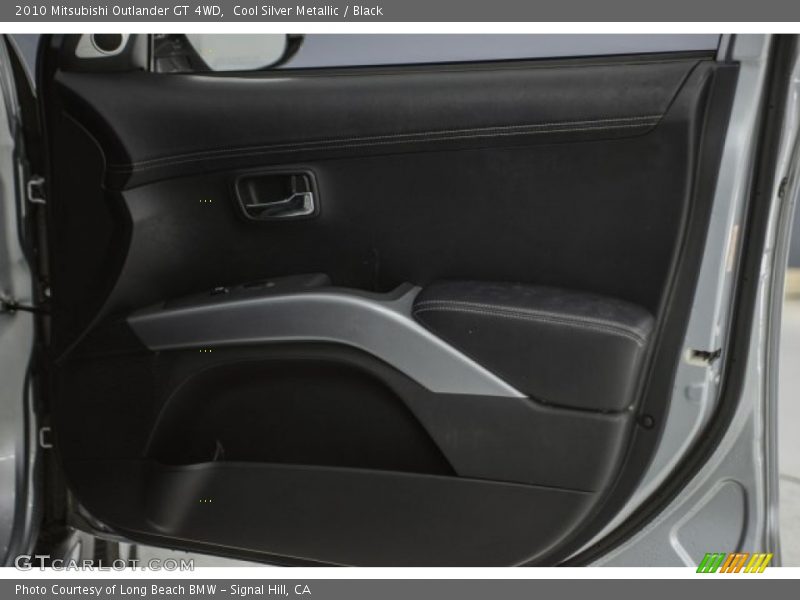 Cool Silver Metallic / Black 2010 Mitsubishi Outlander GT 4WD
