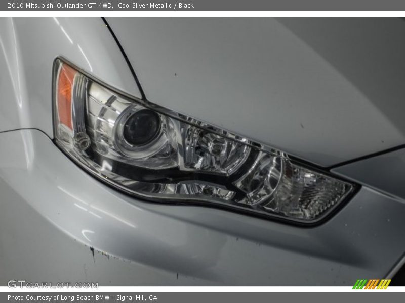 Cool Silver Metallic / Black 2010 Mitsubishi Outlander GT 4WD