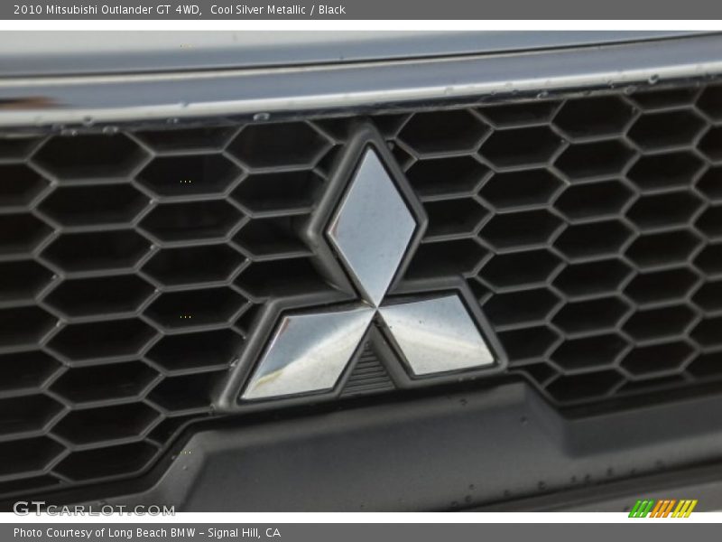 Cool Silver Metallic / Black 2010 Mitsubishi Outlander GT 4WD