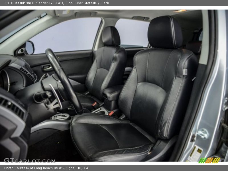 Cool Silver Metallic / Black 2010 Mitsubishi Outlander GT 4WD
