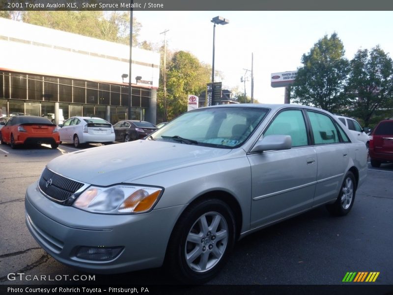 Silver Spruce Metallic / Stone 2001 Toyota Avalon XLS