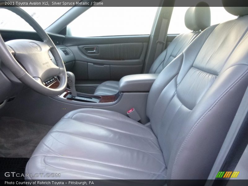 Silver Spruce Metallic / Stone 2001 Toyota Avalon XLS