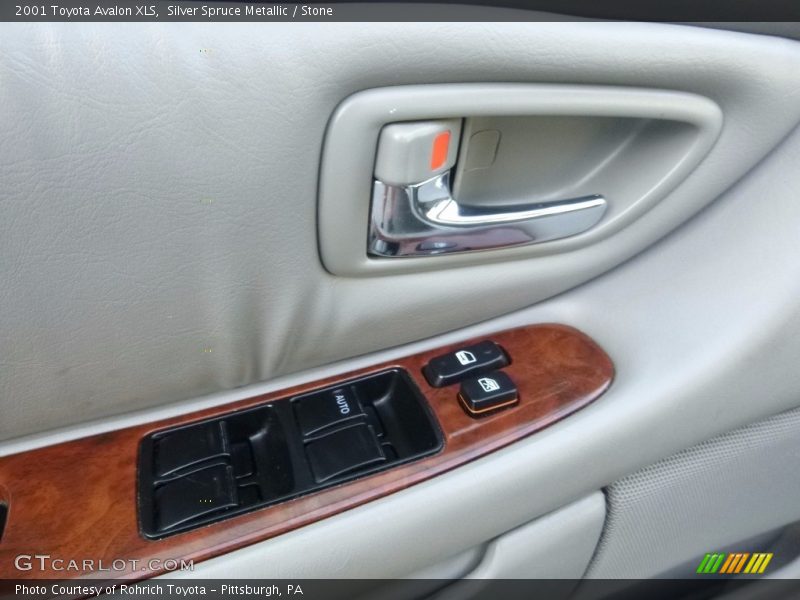 Silver Spruce Metallic / Stone 2001 Toyota Avalon XLS