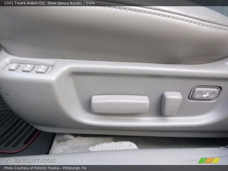 Silver Spruce Metallic / Stone 2001 Toyota Avalon XLS