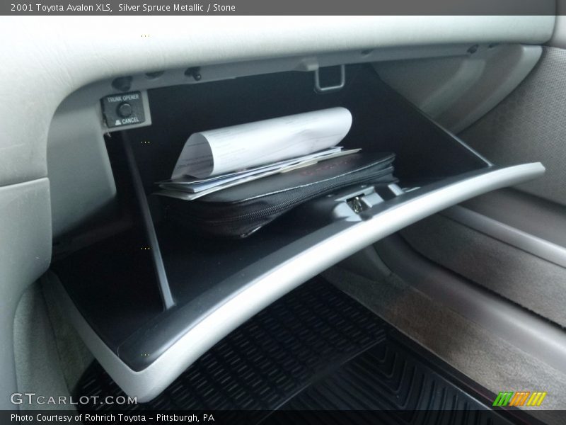 Silver Spruce Metallic / Stone 2001 Toyota Avalon XLS