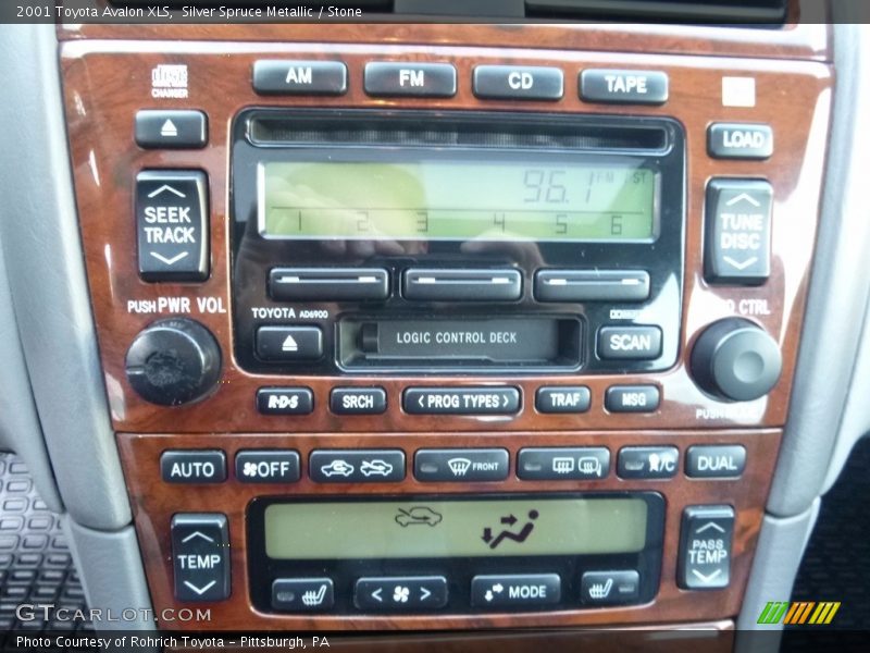 Silver Spruce Metallic / Stone 2001 Toyota Avalon XLS