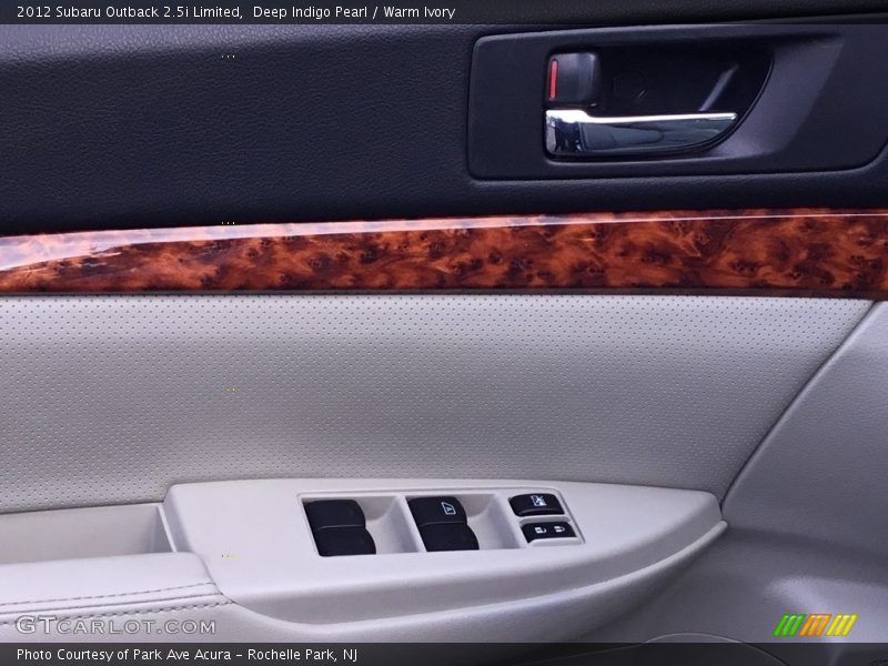 Deep Indigo Pearl / Warm Ivory 2012 Subaru Outback 2.5i Limited