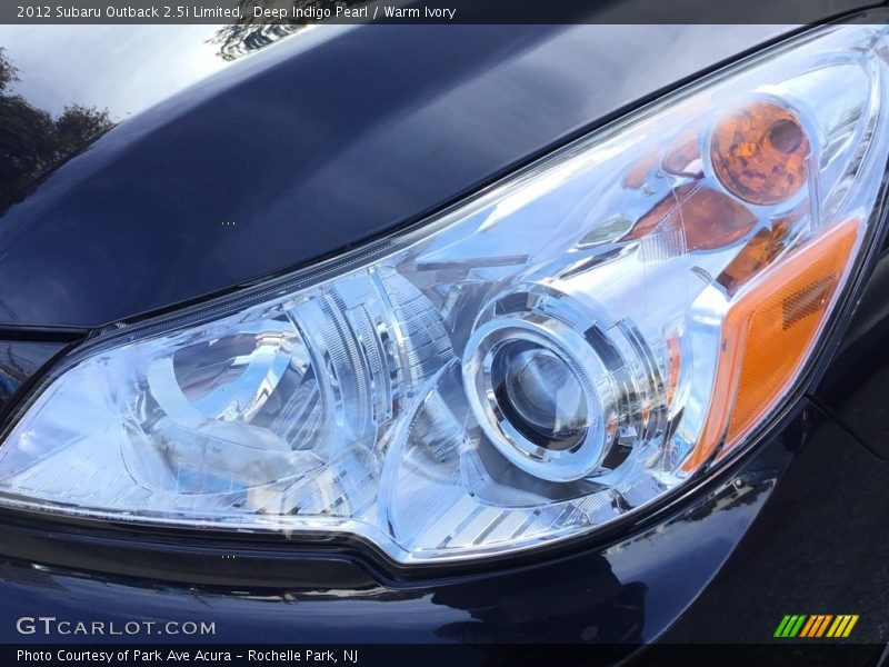 Deep Indigo Pearl / Warm Ivory 2012 Subaru Outback 2.5i Limited