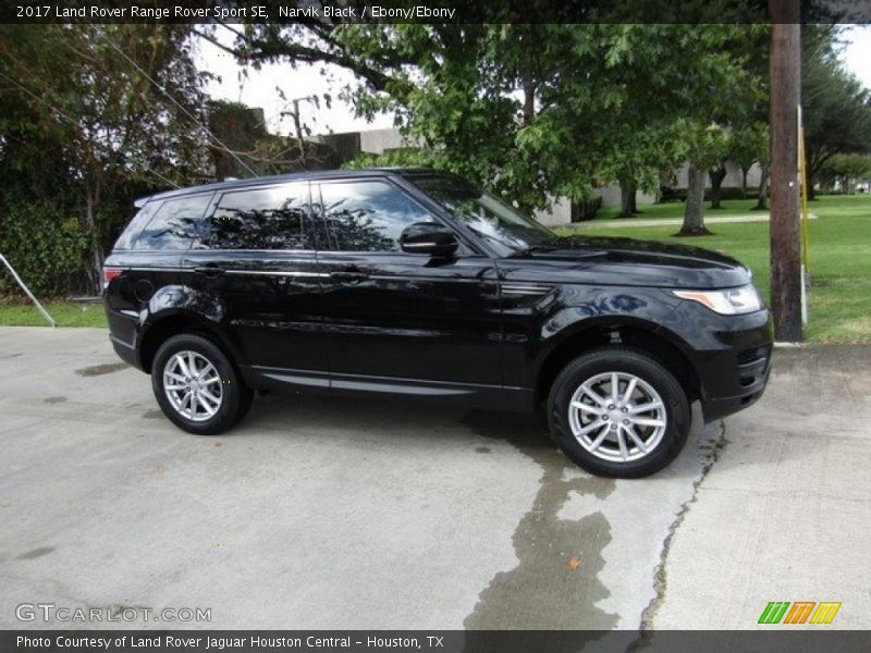 Narvik Black / Ebony/Ebony 2017 Land Rover Range Rover Sport SE