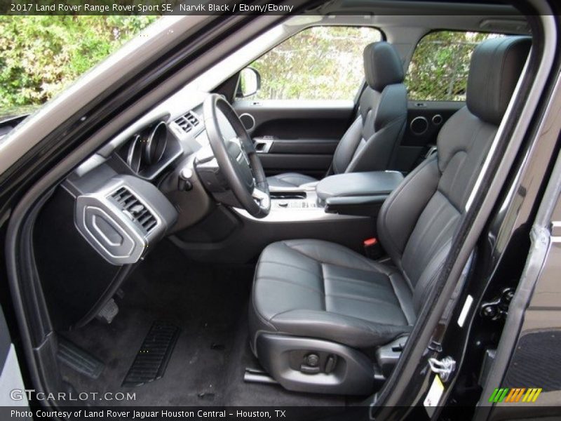 Narvik Black / Ebony/Ebony 2017 Land Rover Range Rover Sport SE