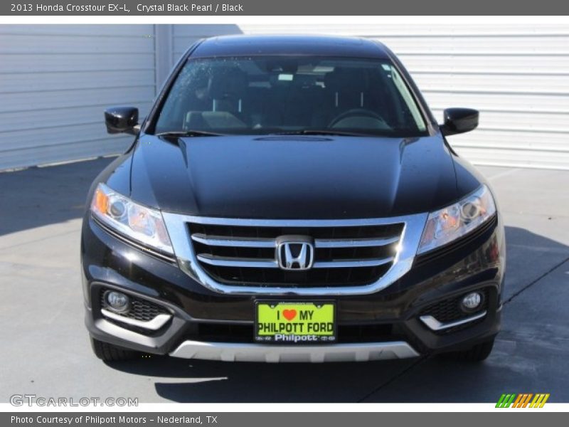 Crystal Black Pearl / Black 2013 Honda Crosstour EX-L