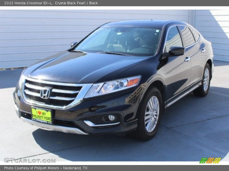 Crystal Black Pearl / Black 2013 Honda Crosstour EX-L