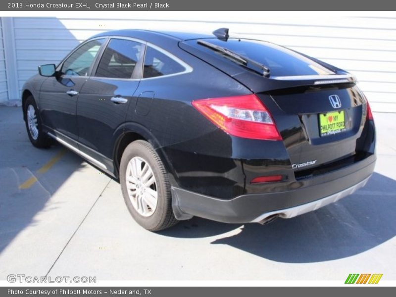 Crystal Black Pearl / Black 2013 Honda Crosstour EX-L