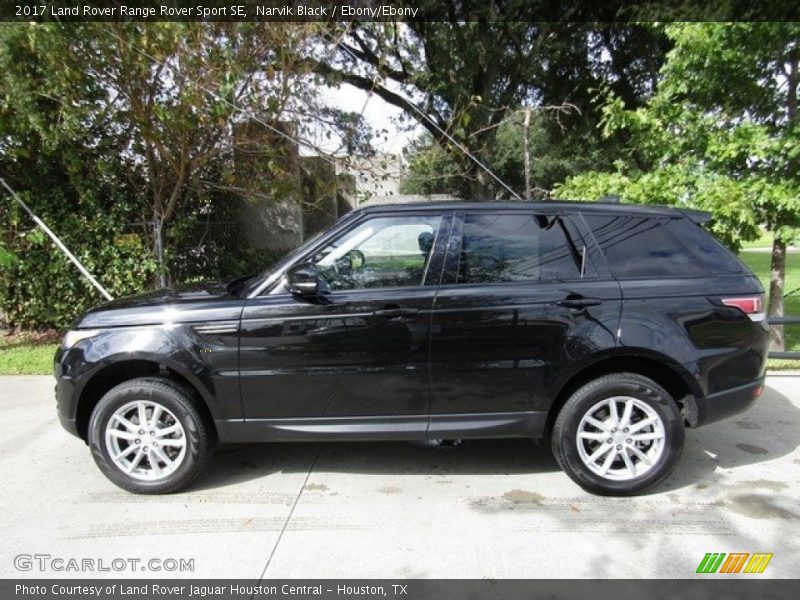 Narvik Black / Ebony/Ebony 2017 Land Rover Range Rover Sport SE