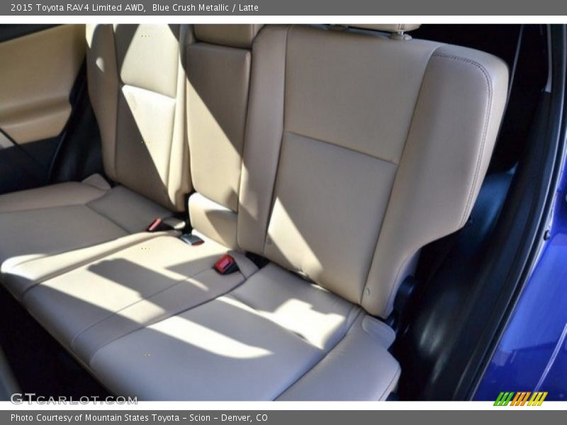 Blue Crush Metallic / Latte 2015 Toyota RAV4 Limited AWD