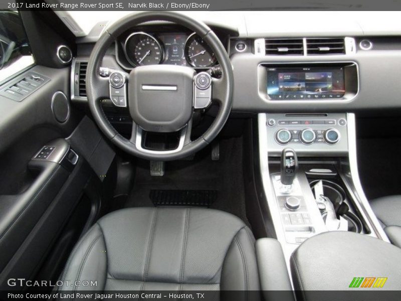 Narvik Black / Ebony/Ebony 2017 Land Rover Range Rover Sport SE