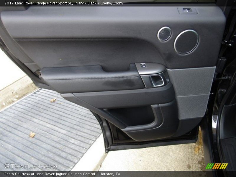Narvik Black / Ebony/Ebony 2017 Land Rover Range Rover Sport SE