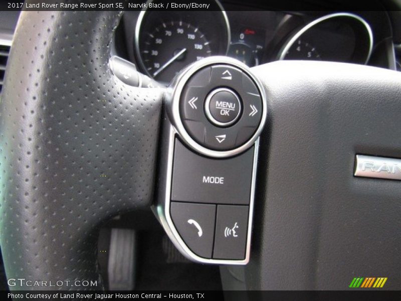 Narvik Black / Ebony/Ebony 2017 Land Rover Range Rover Sport SE
