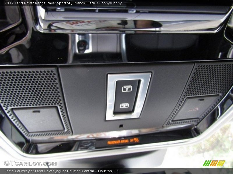 Narvik Black / Ebony/Ebony 2017 Land Rover Range Rover Sport SE