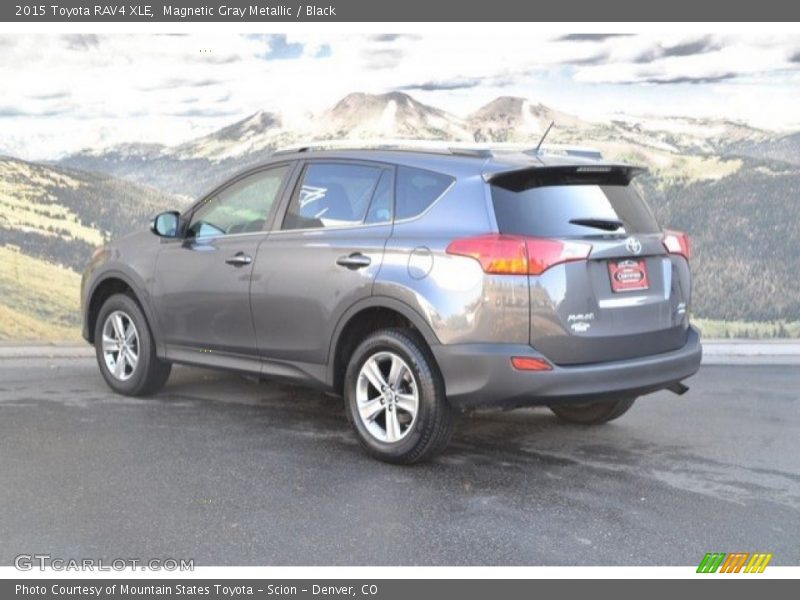 Magnetic Gray Metallic / Black 2015 Toyota RAV4 XLE