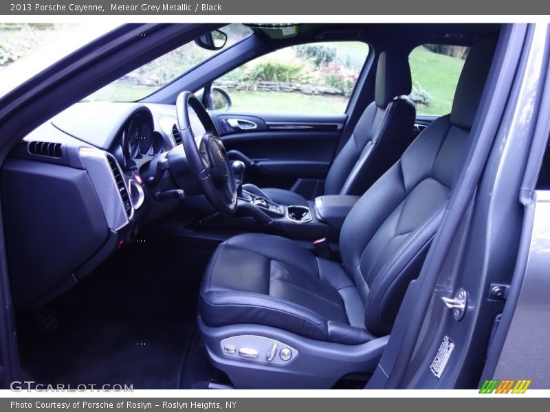 Meteor Grey Metallic / Black 2013 Porsche Cayenne