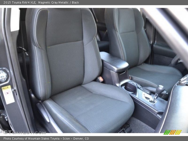 Magnetic Gray Metallic / Black 2015 Toyota RAV4 XLE