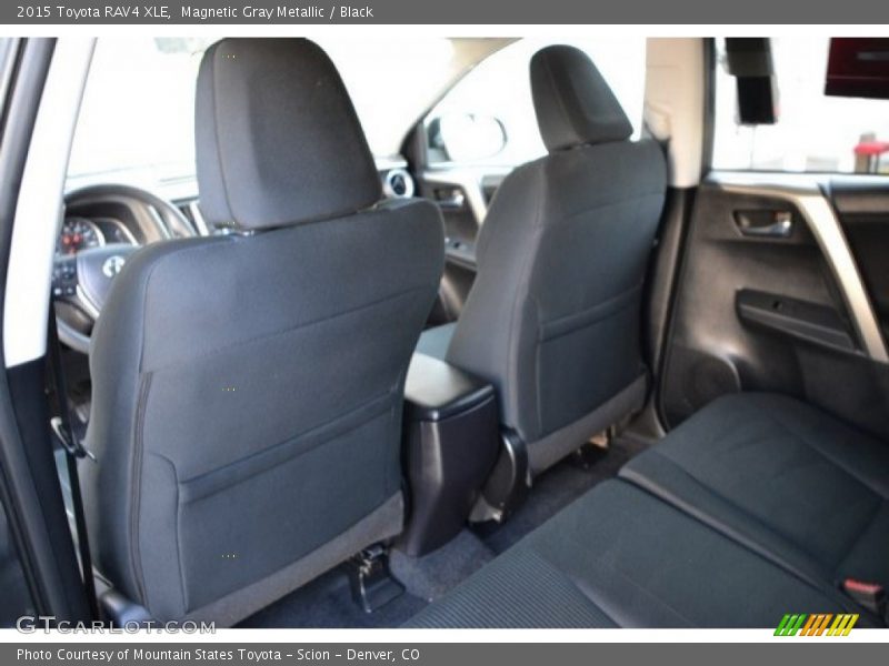Magnetic Gray Metallic / Black 2015 Toyota RAV4 XLE